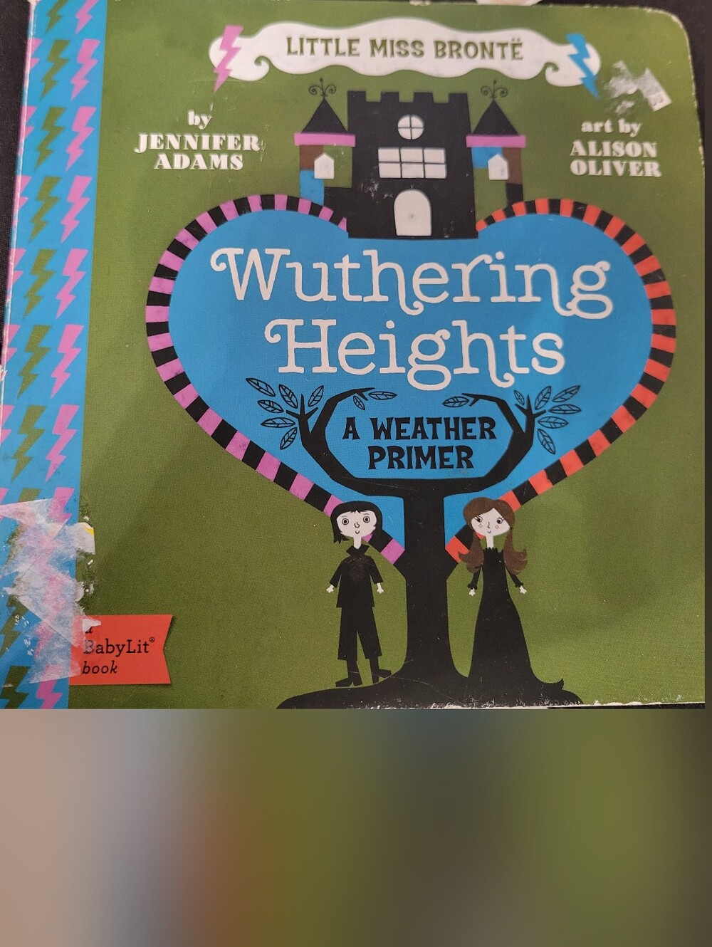 Wuthering Heights A Weather Primer Baby Board Book Little Miss Bronte